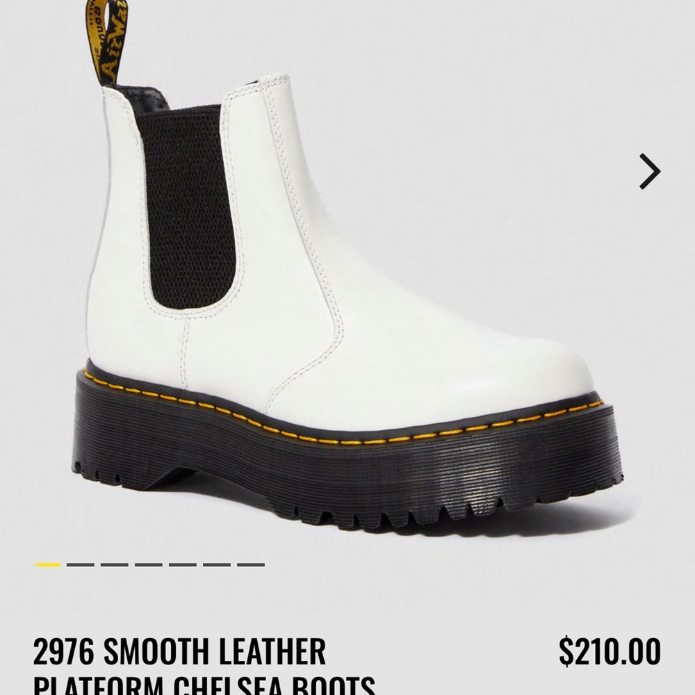 Doc Marten Platform Chelsea Boots, W10